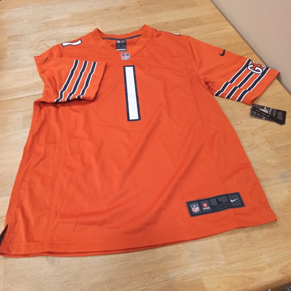 Nike Chicago Bears number one jersey On field new size large - Picture 1 of 16